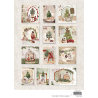 Studiolight Cozy Christmas A4 Card Making Pad (SL-ES-CMP07)